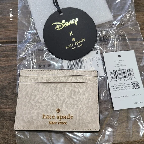 Kate Spade Card holder Minnie Mouse - Picture 3 of 7